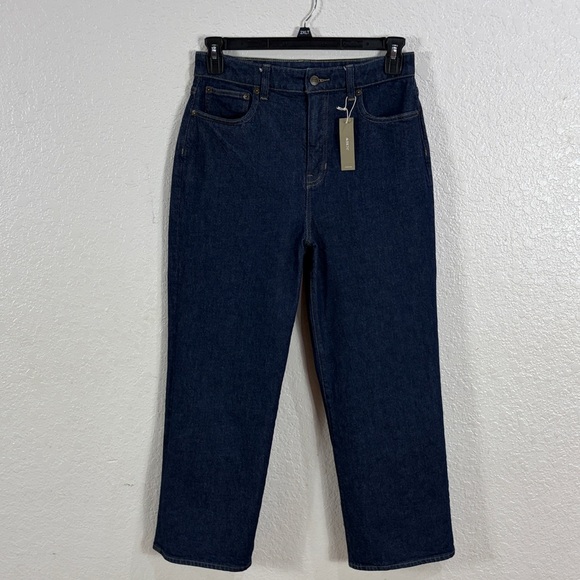 J. Crew Denim - J.CREW Semi-Stretch High Rise Curvy Slim Wide,Size 29